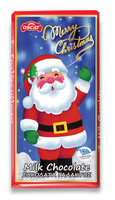 Πλακίδιο Σοκολάτας Γάλακτος "Merry Christmas" 25g