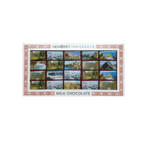 Memories from Greece Box & The Ancient Gods of Greece with Milk & Dark Chocolate 180g