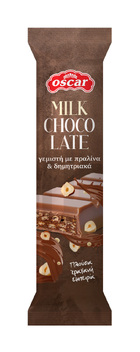 Milk chocolate filled with praline & cereals 42g