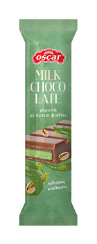 Milk Chocolate Filled with Pistachio Praline 42g